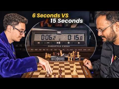 Can Fabi Convert a Winning Position in 6 Seconds against IM Sagar Shah?