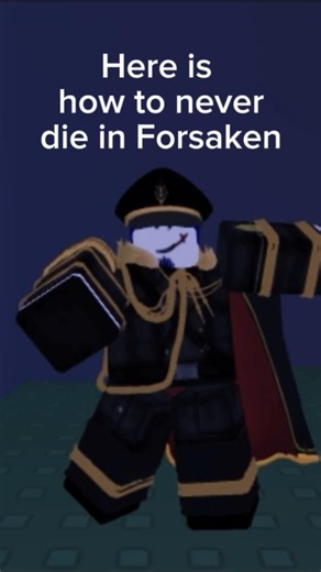 How to NEVER die in Forsaken #forsaken #roblox