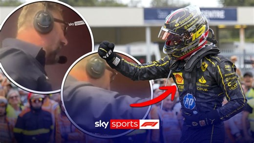 Italian Grand Prix: Sky Italian commentator goes WILD at Charles Leclerc's 2024 Monza win