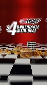 Our $4 Unbeatable Meal Deal gives you a Cheese Double or Spicy Chicken with fries, drink and apple pie for only $4. | Checkers and Rally's | Facebook