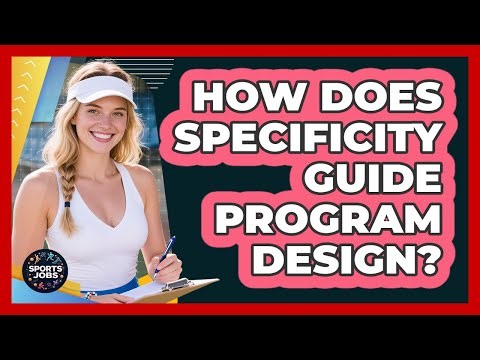 How Does Specificity Guide Program Design?