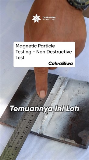 Magnetic Particle Test - Non Destructive Test (NDT) #training #testing #welder #inspector