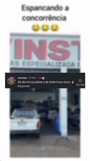 Da confusão na porta da loja pra música viral 😂