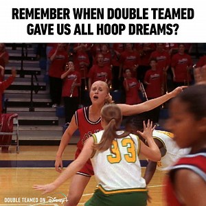 19 years ago #DoubleTeamed had us shooting for the stars! Who remembers this inspirational scene? 🏀 #WatchOnDisneyPlus | Disney Channel