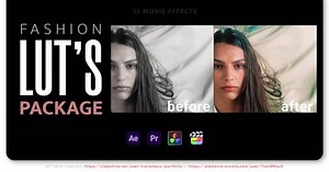 Professional Cinematic Color Grading LUTs for Fashion Videos
