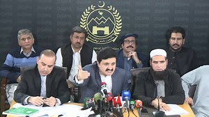 Minister Law Sultan Muhammad, Minister Minerals Dr. Amjad Ali and Advisor to CM Ajmal Wazir Press Conference | Directorate General Information & PRs, KP