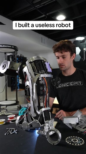 Building Dum-E: The Expensive Robot Magnifying Glass