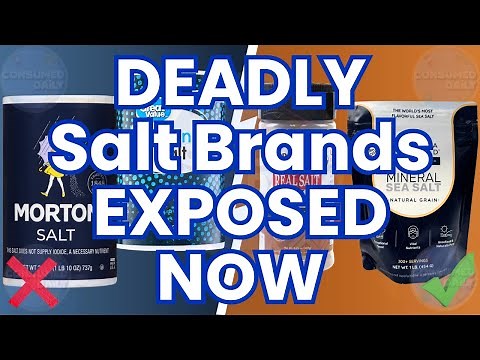 8 Salt Brands To NEVER USE Again! (And 2 That Are Really Safe!)