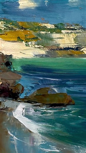 Coastal Vibes Study No.14 #art #contemporaryart #beach