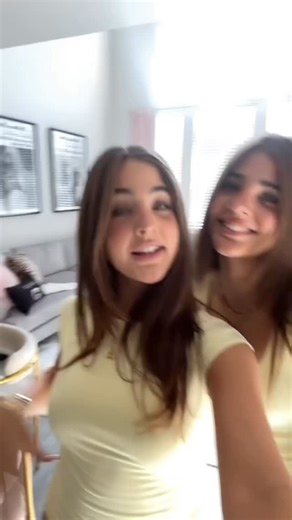 Ava + Leah on Instagram: "Room Makeovers are our fav 💕 @potterybarnteen transformed our downstairs apartment into the coolest modern Hollywood hang with the perfect accessories ✨ This is our home away from home when we’re in LA for work, events, and everything in between. Our little hub that we love so much. Upstairs bedroom reveals coming soon 🤍 @potterybarnteen #PotteryBarnTeen #PBTeen #HomeAwayFromHome #roommakeover"