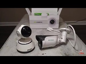 SV3C Outdoor IP Security Camera Review + Sample Footage