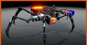 Spider bot | 3D Robots | Unity Asset Store