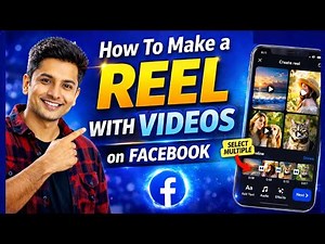 How To Make a Reel With Videos on Facebook | Create FB Reels
