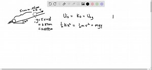 The ball launcher in a pinball machine has a spring that has a force constant of 1.20 N / cm (Fig. P7.63). The sur- face on which the ball moves is inclined 10.0^∘ with respect to the horizontal. If the spring is initially compressed 5.00 cm, find the launching speed of a 100 - ball when the plunger is released. Friction and the mass of the plunger are negligible | Numerade