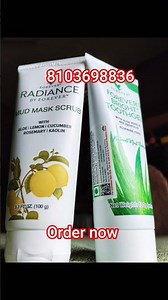 Forever rediance by mud mask and Aloe toothpaste best products