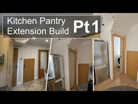 Kitchen Pantry Extension Build Pt1.