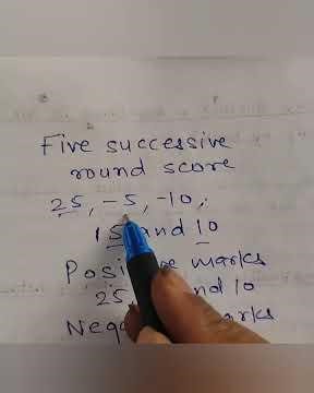 Integers Word Problem