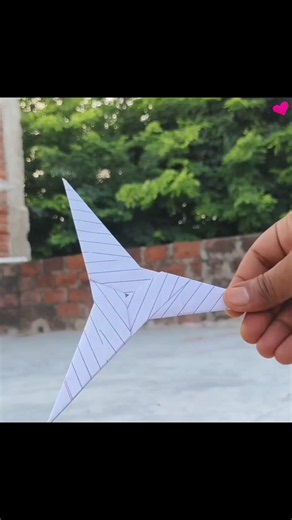 How To Make a Paper Ninja Star (Paper Shuriken) - Origami Ninja Star #shorts #origamiday #viral