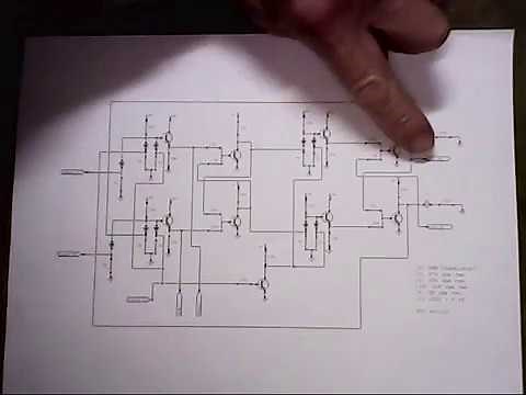 Detailed schematic of " jk" "flip flop" using transistors.