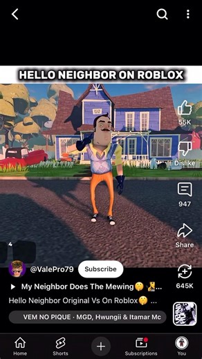 Trying to figure out why Hello Neighbor Roblox is so wierd found out