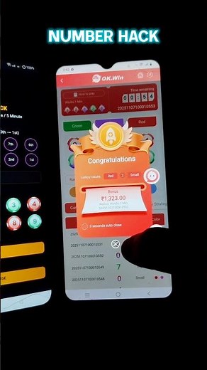 Colour Trading Number Hack Trick | Number Hack Colour prediction | #colourprediction #numberhack