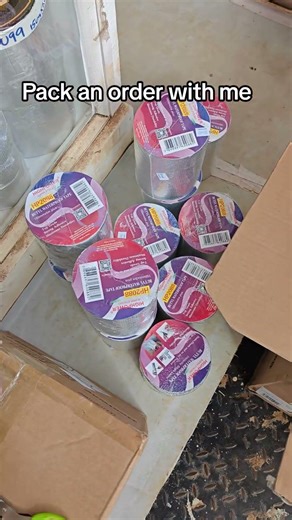 Pack an order of leakage Repair Tapes with me