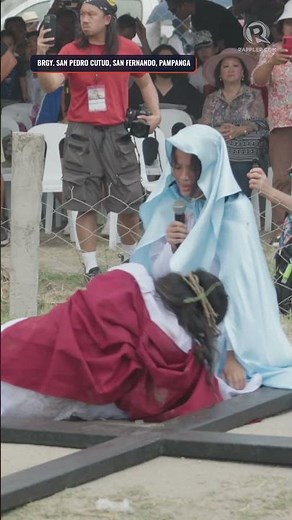 Scenes from Pampanga's 'Maleldo' or flagellation and crucifixion for Holy Week