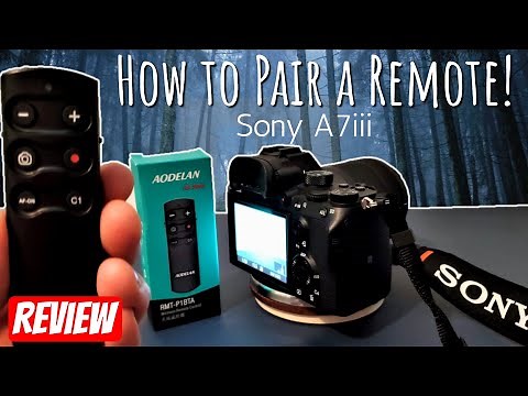 SonyA7iii AOLEDAN Remote Review -How To Pair Remote To Camera - Easy!