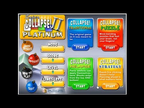Super Collapse! II Platinum - All Modes Gameplay