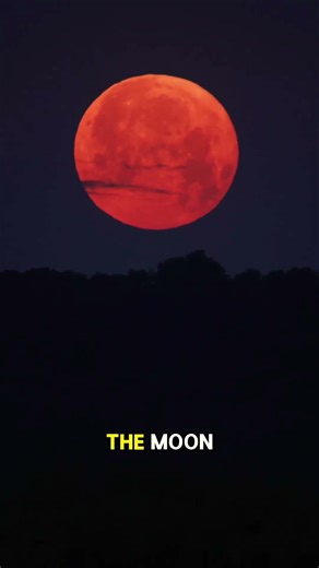 A Red Moon Looks Scary... Here's Why It Happens 🌙