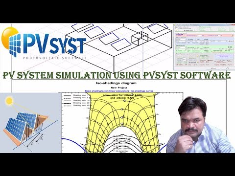 Solar Project Simulation using Pvsyst software | Pvsyst