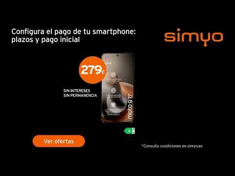 Compra tu móvil a plazos con simyo
