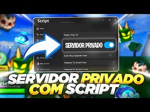 COMO TER UM SERVIDOR PRIVADO COM SCRIPT BLOX FRUITS (CELULAR/PC)