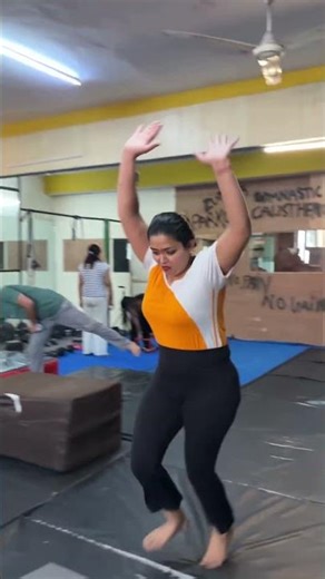 Front handspring #shorts #viral