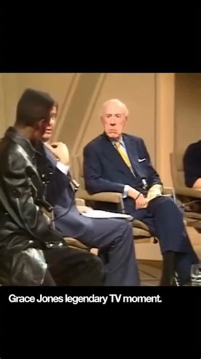 PERFECT on Instagram: "On Grace Jones’ birthday we remember her most legendary moments and a piece of television history. The infamous incident between Grace Jones and British talk show host Russell Harty occurred during a live broadcast in November 1980. During the interview, Harty repeatedly turned his back on Jones to engage with other guests, leaving her feeling ignored and disrespected. In response, Jones slapped him on the shoulder multiple times, creating a moment that has since become ic