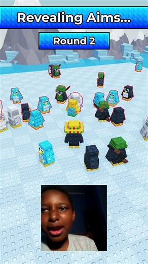 50 vs 50 in 100 Player Knockout 😈😈 #roblox #knockout #usa #shorts