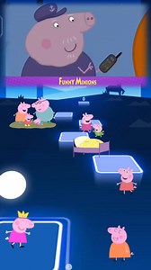 calling 📞 peepa pig 🐖 tiles hop #shortvideo #short #viral | jaxgamer2m