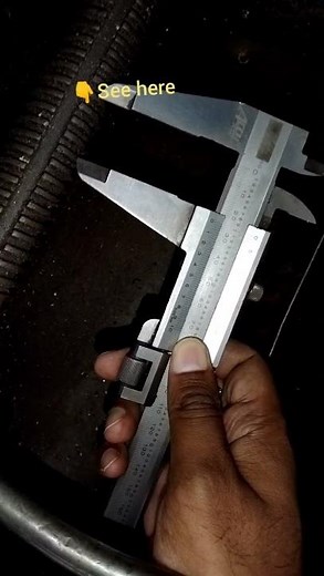 How to measure TPI (Thread Per inch ) of lead Screw of lathe machine using vernier calipers