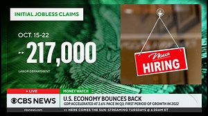 2.3K views · 130 reactions | The Commerce Department is reporting that the GDP grew at an annualized rate last quarter for the first time this year. Lori Bettinger, the president of BancAlliance and former director of the Treasury Department's Troubled Asset Relief Program, discussed the significance of this report and other economic developments. | CBS News | Facebook