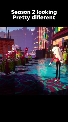 These Hazbin minecraft videos are crazy #hazbinhotel#hazbinhotelseason2#vivziepophazbinhotel#fyp#viral#abcxyz#fypage#fypシ#alastor#angeldust#charliemorningstar#hazbinhotelminecraft