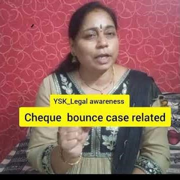 cheque bounce case related