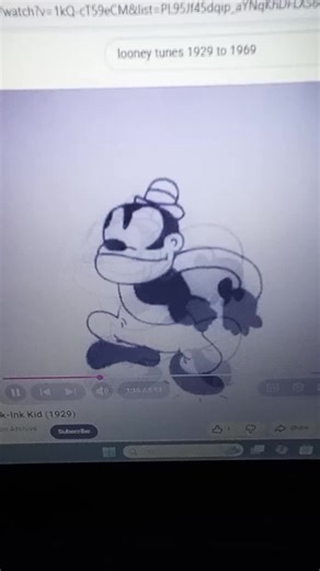 1 second from every Looney tunes & Merrie melodies cartoons 1929 to 1931