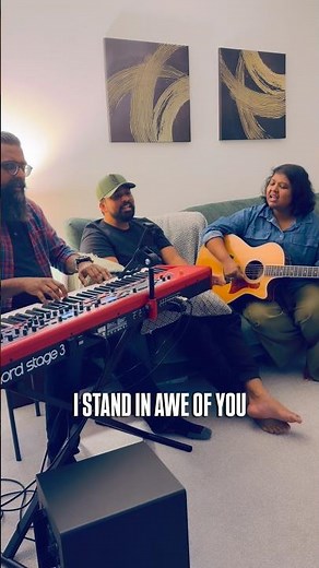 I STAND IN AWE OF YOU || Living Room Worship sessions #worshipmusic #worship #music #gospelmusic ✝️
