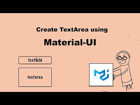 How to create TextArea in Material-UI?