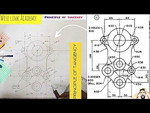 Principle of Tangency (Technical Drawing).