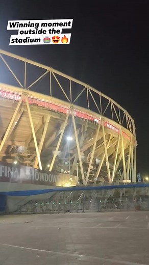 The Winning moment of IPL final last night from Outside the stadium 🏟️😍 🔥🔥 | Indian Cricket Stadiums