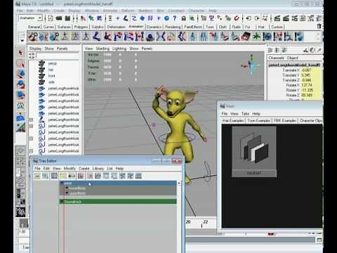 Creating Poses with Maya Trax