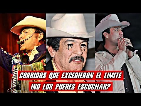 ❌5 CORRIDOS PROHIBIDOS QUE NO PUEDES ESCUCHAR EN MEXICO 💀