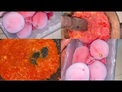 How to Cook Frozen Tomatoes 🍅 and Pepper 🌶️ Without Making Watery Stew