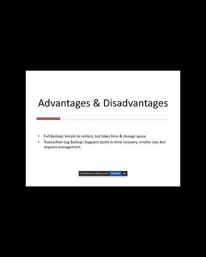 Full Backup vs Transaction Log 🔥 | SQL Server Explained #DBAStarterkit #DatabaseRecovery #coding